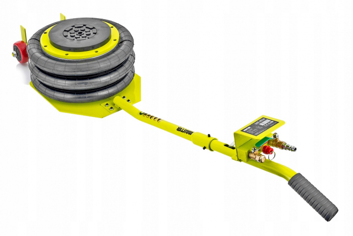 Resigilat-Cric pneumatic 4.5 Tone profesional cu pernă de aer pentru vulcanizare 15-43cm (MP0510-GR) [8]