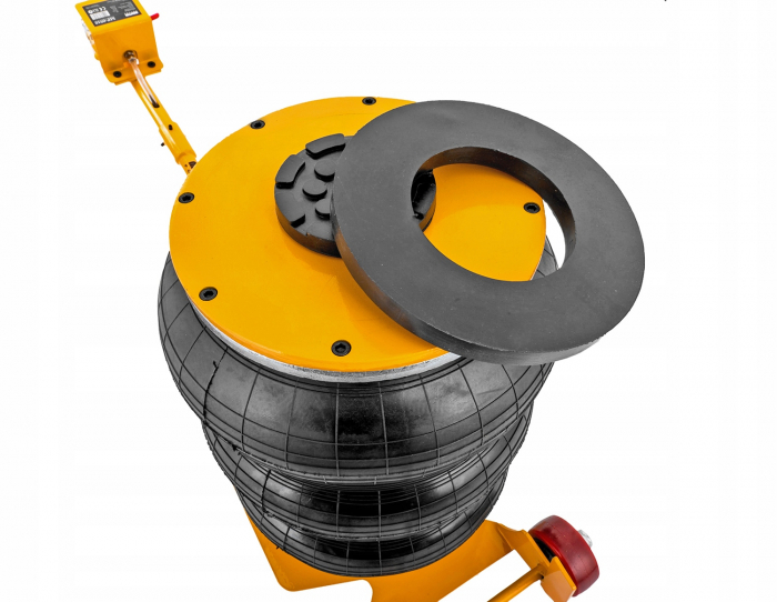 Cric pneumatic 4.5 Tone profesional cu pernă de aer pentru vulcanizare 15-43cm (MP0510-OR) [6]