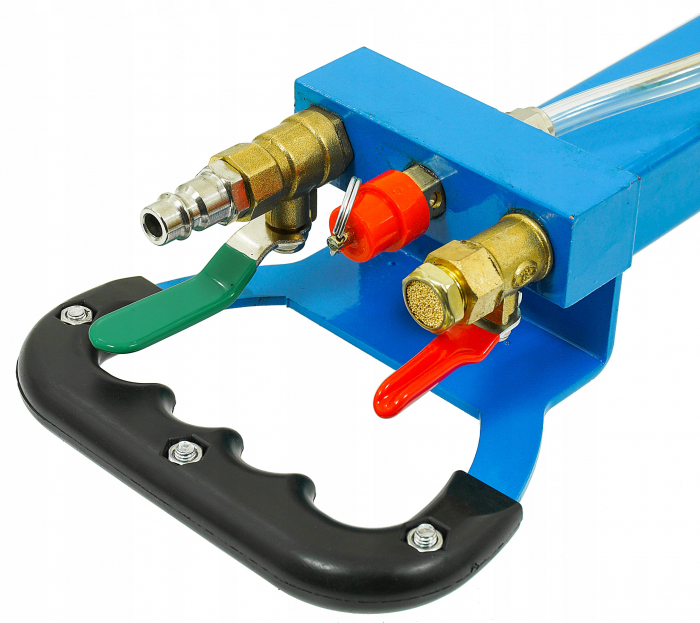 Cric pneumatic 6 Tone profesional cu pernă de aer pentru vulcanizare 15-40cm (B3306) [3]