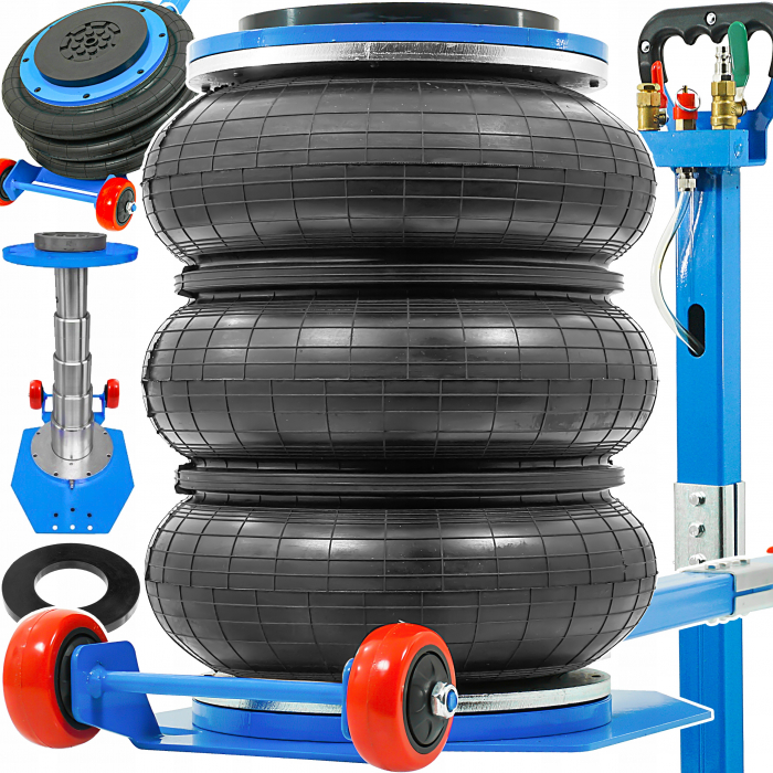 Cric pneumatic 6 Tone profesional cu pernă de aer pentru vulcanizare 15-40cm (B3306) [1]