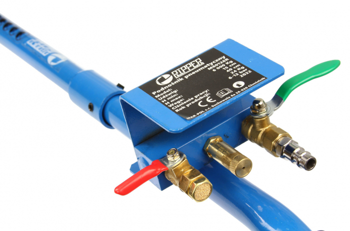 Cric pneumatic 6 Tone profesional cu pernă de aer pentru vulcanizare 15-40cm (M80128R) [8]