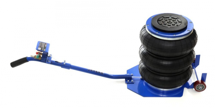 Cric pneumatic 6 Tone profesional cu pernă de aer pentru vulcanizare 15-40cm (TA290) [8]