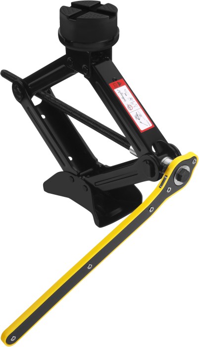Cric trapezoidal 2,5T, 115-430 mm, cheie telescopica si accesorii incluse (KD3525) [6]