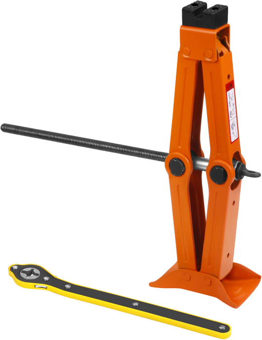 Cric trapezoidal 2T, 120-420 mm, cheie telescopica si accesorii incluse (KD3526) [7]