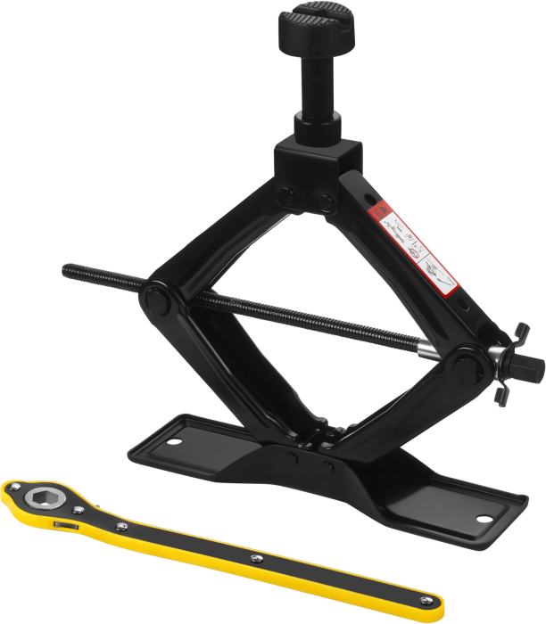 Cric trapezoidal 135-445 mm, cheie telescopica si accesorii incluse (KD3527) [3]