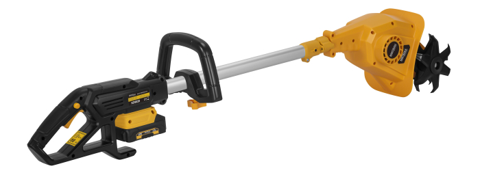 Cultivator electric fara fir 21V, 2Ah, cu maner telescopic (KD6028) [5]
