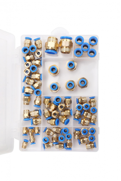 Cuple mufe rapide 4-16mm pneumatice set 72 piese (KD5853) [3]