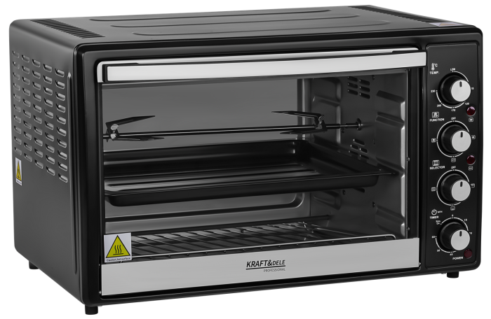 Cuptor electric cu functie de rotisor si accesorii 48L 2000W 65-230 °C (KD4112) [8]