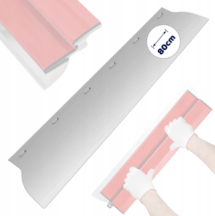 Cutit pentru glet 80 cm cu lama flexibila din otel inoxidabil (S12232) [7]