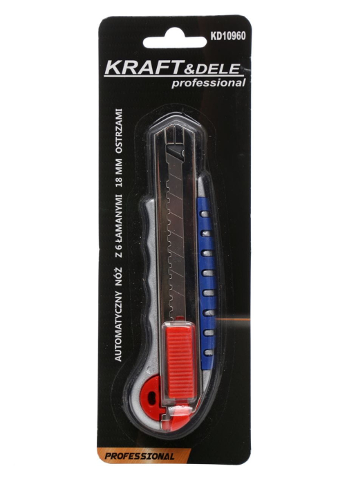Cutter 18mm cu rezerva 6 lame (KD10960) [6]