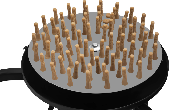 Deplumator, smulgator de pene pentru pasari 550W 400mm (KD4350) [13]