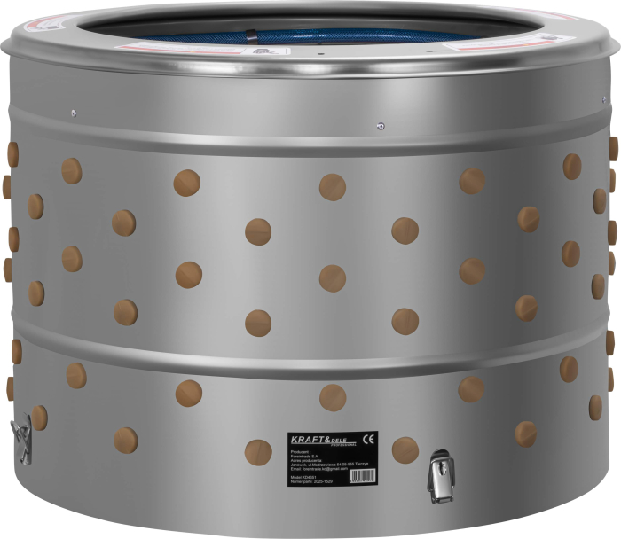 Deplumator, smulgator de pene pentru pasari 1300 W 650 mm (KD4351) [5]