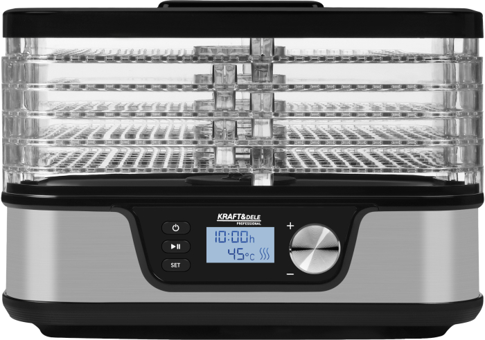 Deshidrator electric 650W pentru fructe, legume si ciuperci cu 5 tavi (KD4212) [10]