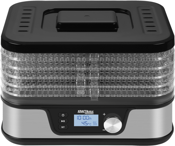 Deshidrator electric 650W pentru fructe, legume si ciuperci cu 5 tavi (KD4212) [9]