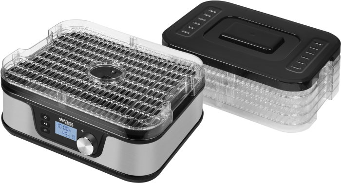 Deshidrator electric 650W pentru fructe, legume si ciuperci cu 5 tavi (KD4212) [6]