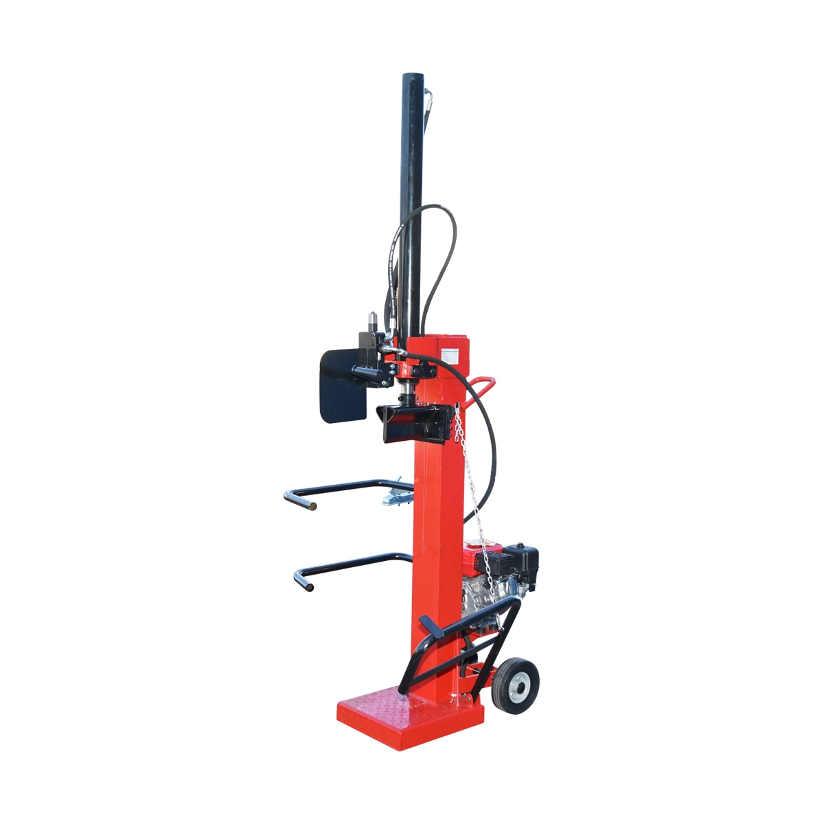 Despicator lemne vertical cu motor pe benzina 196CC, putere despicare 14T, bustean 1040x400mm DISDV48 (BK98360) [2]