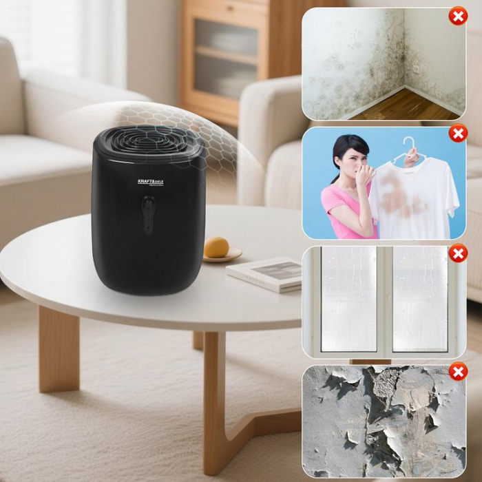 Dezumidificator 35W 230V 330ml24h rezervor 800ml (KD11786) [5]