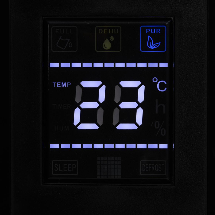 Dezumificator aer camera 2in1 cu telecomanda 65W 2000ml 270ml 24h LED (KD11746) [14]