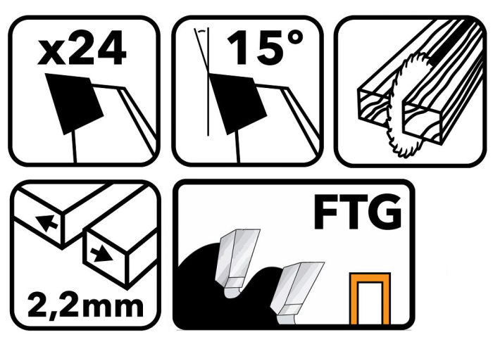 Disc circular vidia pentru lemn 160x20 mm, 24 dinti, taiere rapida PM0878 (TDD-160x20x24Z) [6]