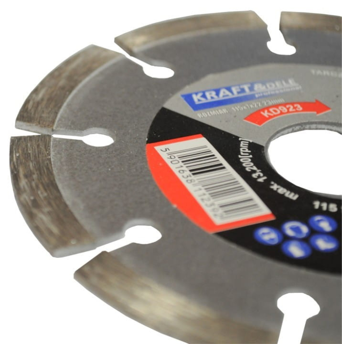 Disc de taiere beton diamantat 115x7x22.23mm (KD923) [2]