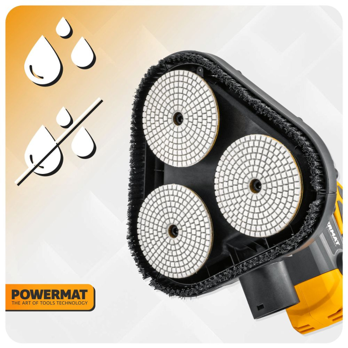 Disc diamantat fin 105mm pentru finisat si polizat beton piatra si gresie PM1583 (PM-DTS-1051T) [13]