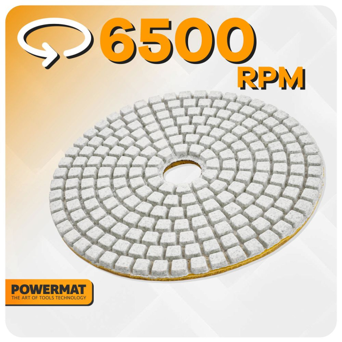 Disc diamantat fin 105mm pentru finisat si polizat beton piatra si gresie PM1583 (PM-DTS-1051T) [14]