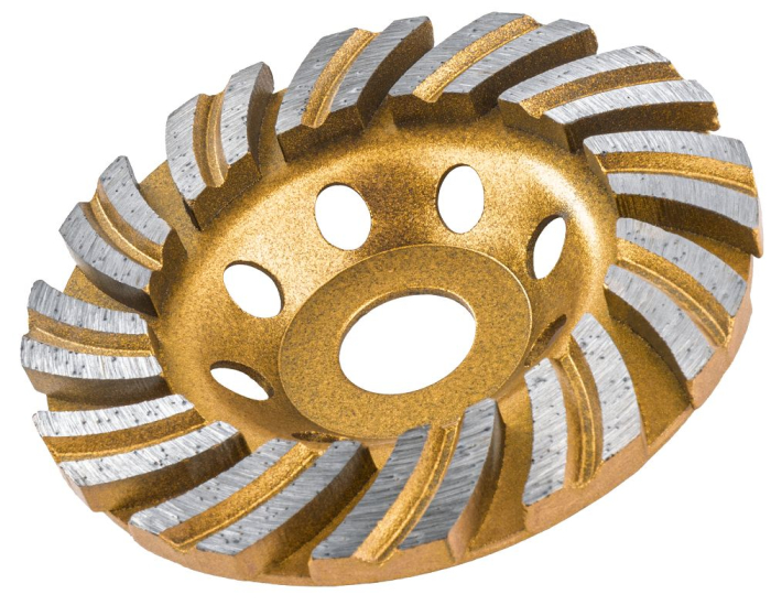 Disc diamantat oala 105mm tip L pentru slefuit beton si piatra PM1584 (PM-DTG-1051T) [6]