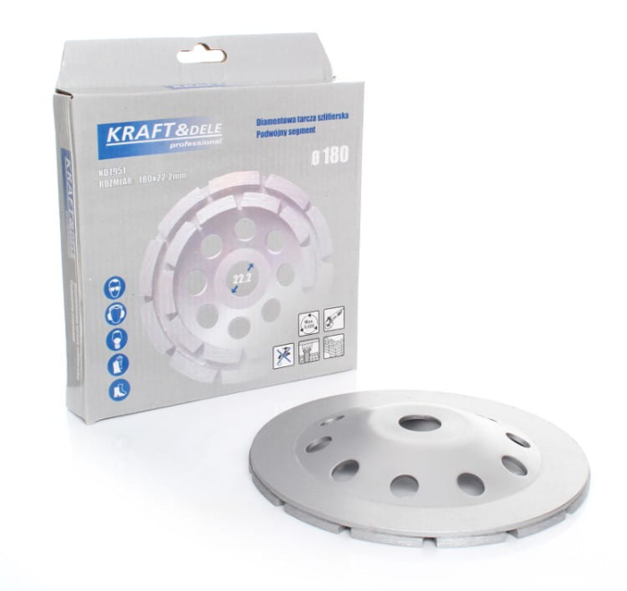 Disc diamantat pentru beton 180 x 22,2 (KD1951) [6]