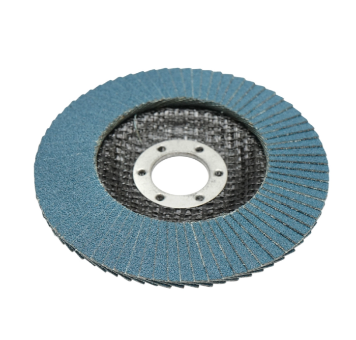 Disc lamelar abraziv cu zirconiu pentru taiat si polizat metal si inox P120, 115mm DISGX96 (BK77208) [2]