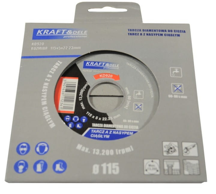 Disc taiere beton 115x5x22,23 mm (KD920) [3]