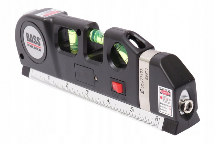 Dispozitiv multifunctional nivela laser boloboc poloboc 3 bule ruleta 2.5m rigla (BP-1464) [5]