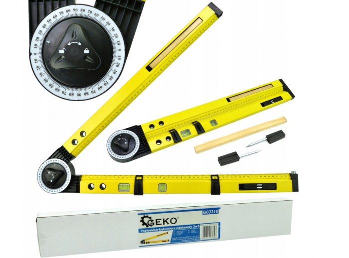 Dispozitiv multifunctional nivela masurare unghi metraj boloboc poloboc (G03316) [1]