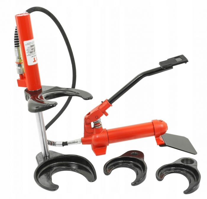 Dispozitiv presa hidraulica mobila cu pedala de montare demontare comprimare arcuri suspensie 1T (V84801) [9]