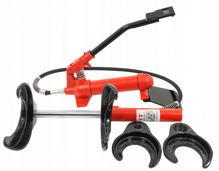Dispozitiv presa hidraulica mobila cu pedala de montare demontare comprimare arcuri suspensie 1T (V84801) [7]