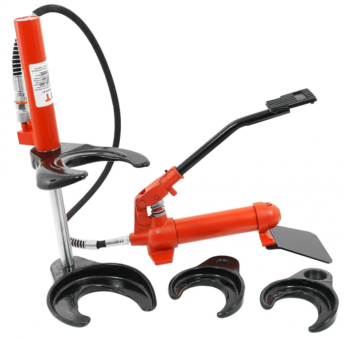 Dispozitiv presa hidraulica mobila cu pedala de montare demontare comprimare arcuri suspensie 1T (V84801) [2]