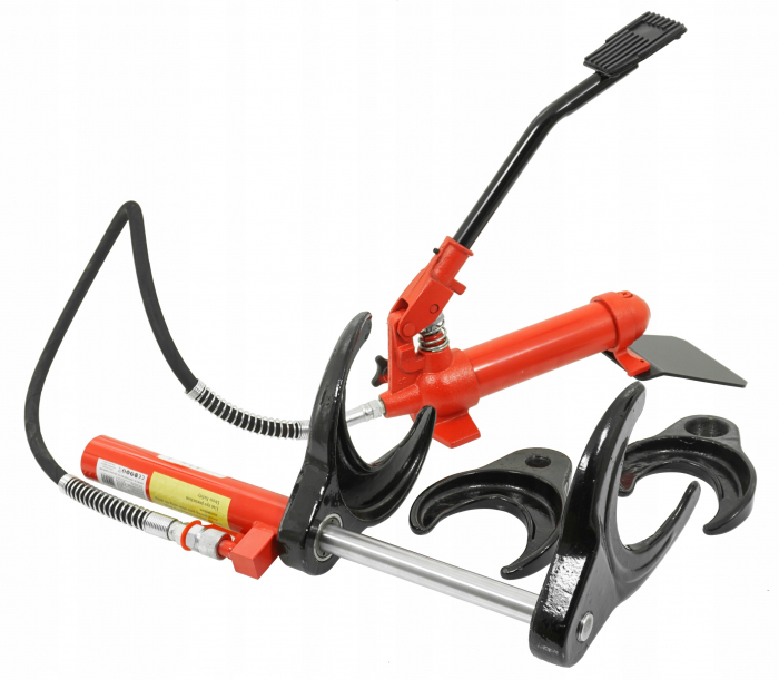 Dispozitiv presa hidraulica mobila cu pedala de montare demontare comprimare arcuri suspensie 1T (V84801) [4]