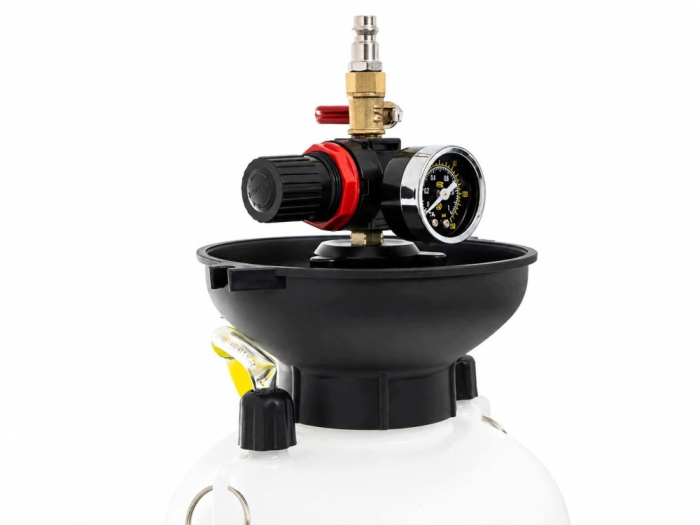 Dozator pneumatic de ulei 8L cu furtun si manometru (TA4253) [4]