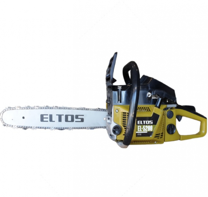Drujba fierastrau benzina 4.9 CP lama 38cm + 3 ulei amestec (E-5200+) [5]