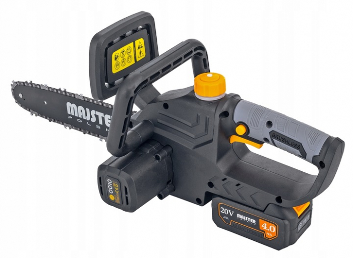 Drujba Fierastrau lant 20V fara perii 2 baterii acumulator 4ah 2 lame 2 lanturi (MP0010) [6]