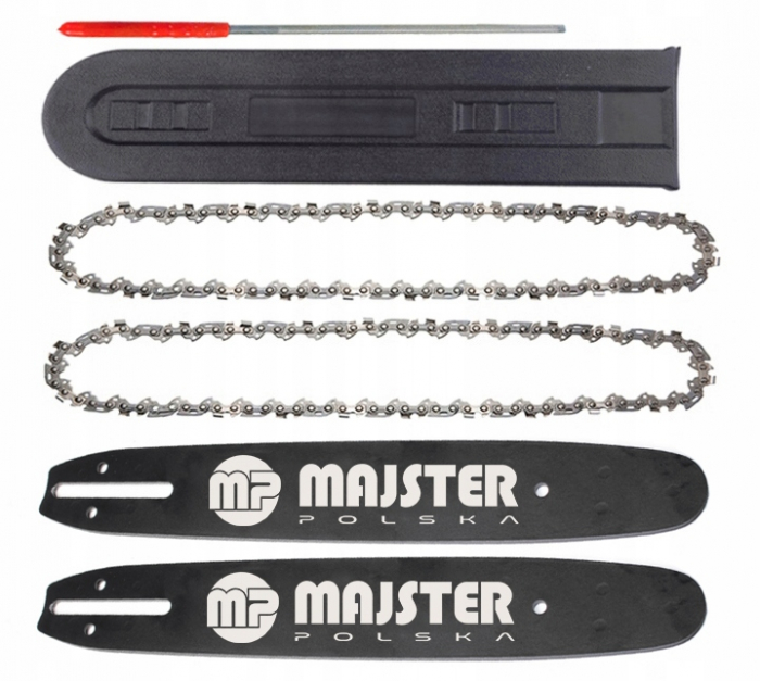 Drujba Fierastrau lant 20V fara perii 2 baterii acumulator 4ah 2 lame 2 lanturi (MP0010) [2]