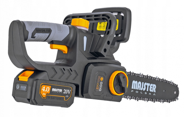 Drujba Fierastrau lant 20V fara perii 2 baterii acumulator 4ah 2 lame 2 lanturi (MP0010) [4]