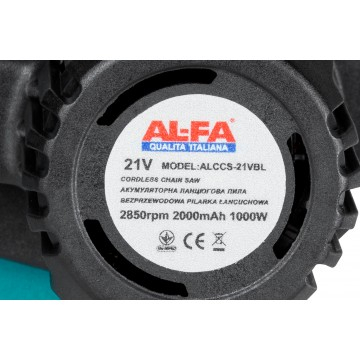 Drujba fierastrau pe acumulator li-ion 21v 2ah 1000w cu 2 acumulatori si accesorii (ALCD-21VBL) [10]