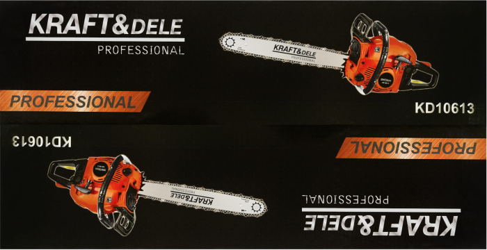 Drujba pe benzina 5.9 CP 58cc cu lame 16 si 18 inch (KD10613) [19]