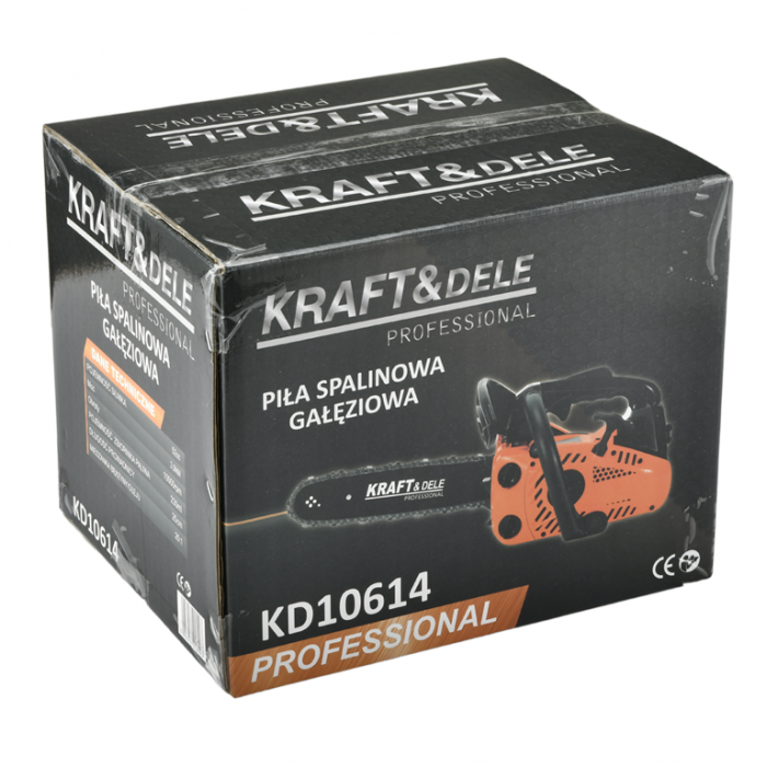 Drujba pe benzina dulgherie 3.9CP constructii o mana lama 25cm (KD10614) [3]