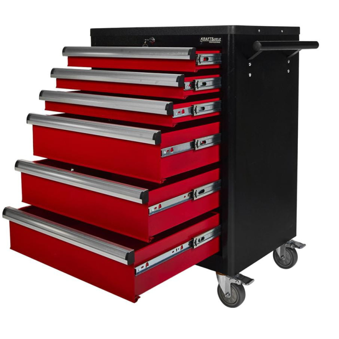 Dulap pentru scule atelier cu 6 sertare gol neechipat (KD370) [24]