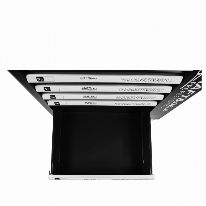 Dulap pentru scule atelier cu 7 sertare gol neechipat (KD1070) [3]