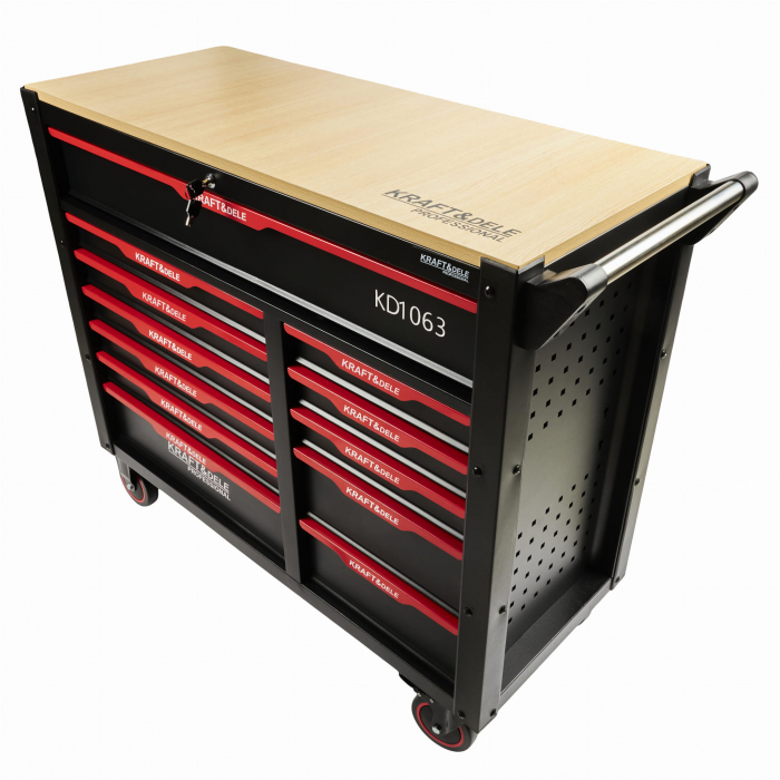 Dulap scule profesional atelier 12 sertare echipat 479piese (KD1063) [13]