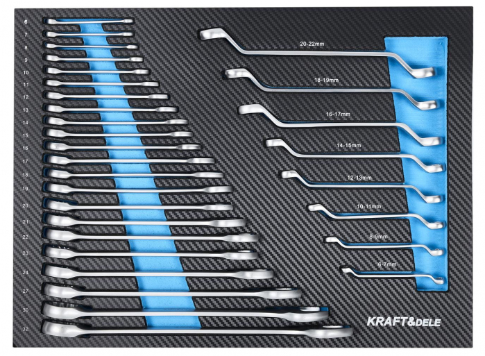 Dulap scule profesional atelier 12 sertare echipat 501piese (KD1062) [9]