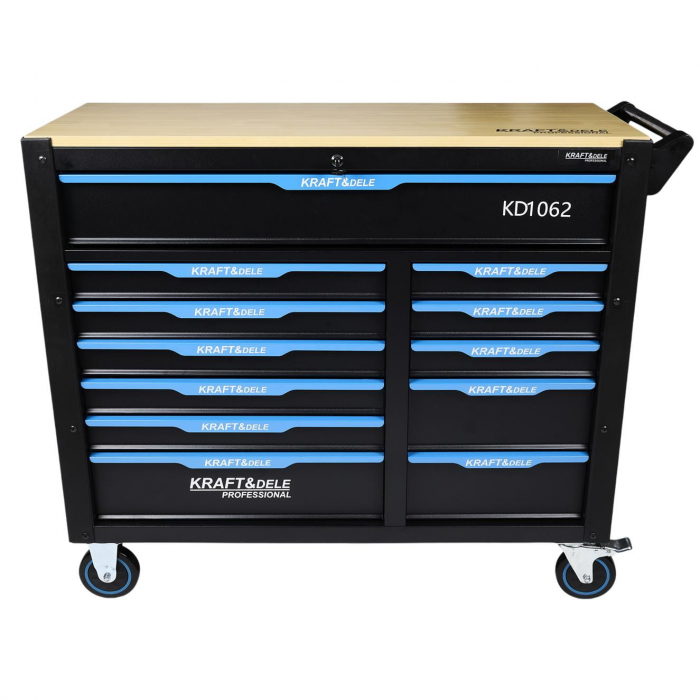 Dulap scule profesional atelier 12 sertare echipat 501piese (KD1062) [5]