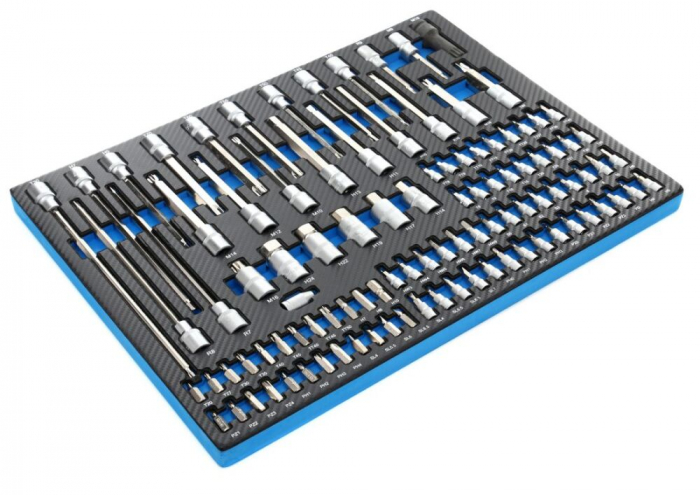 Dulap scule profesional atelier 7 sertare  echipat 251 piese (TA212) [6]